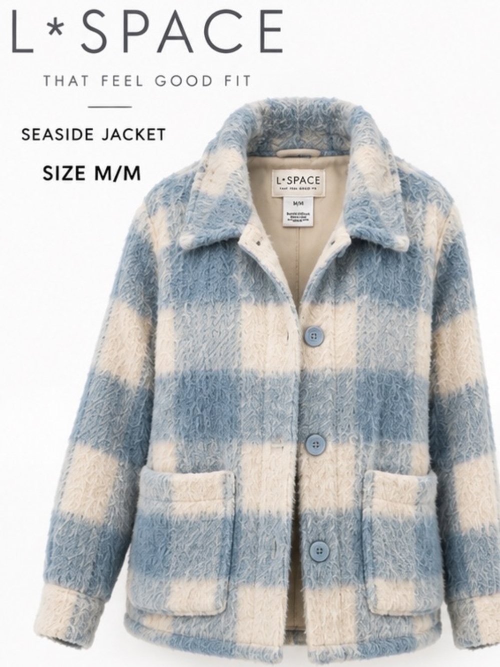 L*SPACE Seaside Jacket /Shacket M